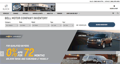 Desktop Screenshot of bellmotorco.com